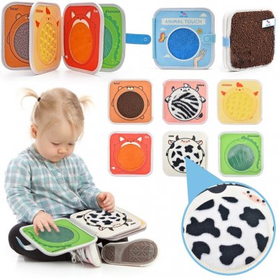 2Kids Toys Senzorická kniha Zvířátka – Hledejceny.cz