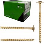 Vruty 6x200mm TRUHLÁŘSKÉ s podložkou do dřeva na TORX, 100 ks TFIX – Hledejceny.cz
