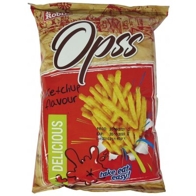 MC Robin Opss Mini Hranolky Kečup 40 g – Zbozi.Blesk.cz