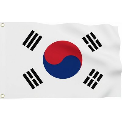 Vlajka Jižní Korea 150 x 90 cm – Hledejceny.cz