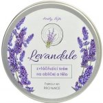 Vivaco Body Tip Premium zvláčňující krém na obličej a tělo levandule 200 ml – Zboží Dáma