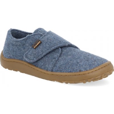 Froddo Barefoot přezůvky Wooly denim vlněné modré – Hledejceny.cz