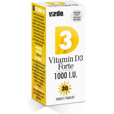 Virde Vitamín D3 Forte 30 tablet