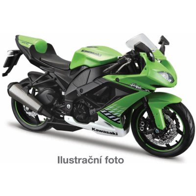 Maisto motorka Kawasaki Ninja ZX10R zelená 1:12 – Zboží Dáma