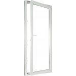 Aluplast jednokřídlové balkonové dveře Dvojsklo Pravé bílá 100 x 200 cm – Hledejceny.cz