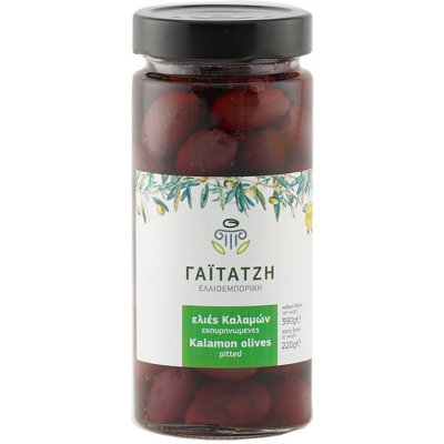 Gaitatzi černé olivy Kalamata bez pecky 220 g
