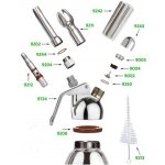 LISS Náhradní hlava celonerez, šlehačková lahev CREAM PROFI – Sleviste.cz