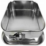 SNB obdélníková forma na dort s odnímatelným dnem kovová piškot x24cm 34cm – Sleviste.cz