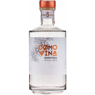 Domovina Borovička 45% 0,7 l (holá láhev) – Zboží Mobilmania