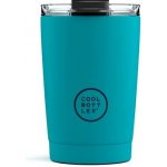 Cool Bottles Nerezový termohrnek Vivid Turquoise 330 ml – Zbozi.Blesk.cz