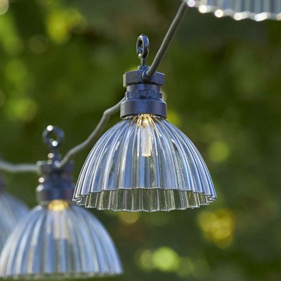STAR TRADING LED světelný řetěz Circus Shade s 12 stínidly šedá 476-92 – Hledejceny.cz