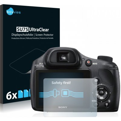 Ochranné fólie 6x SU75 UltraClear Screen Protector Sony Cyber-Shot DSC-HX300 – Zboží Živě
