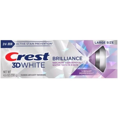 Crest 3D White Vibrant Peppermint 4,6 oz 130 g – Hledejceny.cz