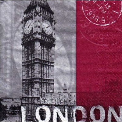 Ubrousek 33x33cm Londýn – Sleviste.cz