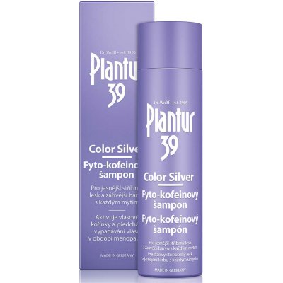 Plantur 39 Phyto-Coffein Color Silver šampon 250 ml – Zboží Mobilmania