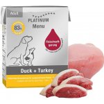 Platinum Natural Menu Adult Duck & Turkey 185 g – Zboží Mobilmania