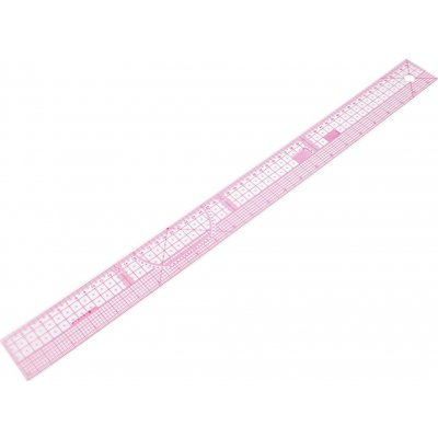 Pravítko ohebné 5x60 cm transparent 1 ks – Hledejceny.cz