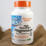 Doctor’s Best Magnesium High Absorption 100% chelated hořčík chelát 120 tablet – Hledejceny.cz