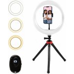 BeautyRelax XD-30 LED RING LIGHT se stativem 3000-6000K 24W 26cm – Zbozi.Blesk.cz
