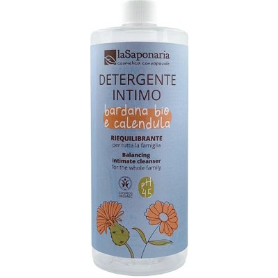 laSaponaria Intimní mycí gel s měsíčkem BIO 1 l udržuje přirozené ph 4.5 – Zboží Dáma