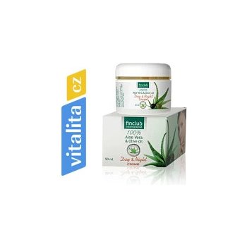 Aloe Vera Day & Night Cream denní a noční krém s Aloe Vera olivovým olejem a přírodními extrakty 50 ml