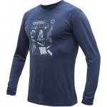 Sensor merino Active OUTSIDE pánské triko dl.rukáv deep blue – Hledejceny.cz