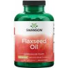 Doplněk stravy na srdce, žílu, krevní oběh Swanson Flaxseed Oil 200 ks gelové tablety 1 g