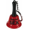 Žertovný předmět Zvoneček Ring for sex - na klíče