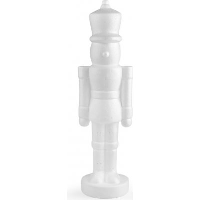 Prima-obchod Vojáček / louskáček 21x68 cm polystyren, barva bílá 122974 – Hledejceny.cz