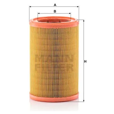 MANN FILTER Vzduchový filtr C 1480 – Hledejceny.cz