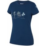 Zulu Dámské triko Bambus Nature 210 Short zelená – Hledejceny.cz