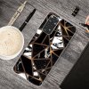 Pouzdro a kryt na mobilní telefon Xiaomi Protemio 39938 ART Silikonový Xiaomi Redmi Note 11 / Note 11S BLACK MARBLE