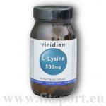 Viridian L-Lysine 500 90 kapslí – Hledejceny.cz