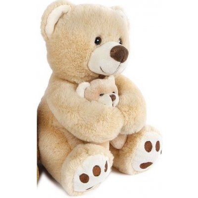 Mikro Trading Take Me Home medvěd s mládětem sedící 25 cm – Zboží Mobilmania