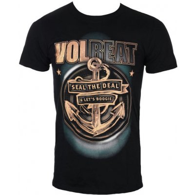 Rock off tričko metal Volbeat Anchor černá – Zboží Mobilmania