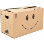 Eobaly.cz krabice na stěhování 525 x 330 x 360 3VVL Smajlík - 5 ks – Zboží Živě