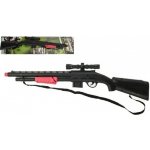 Teddies Pistole Puška klapací plast na kartě – Zboží Mobilmania