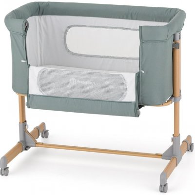 PETITE&MARS Postýlka dětská polohovatelná Grace Compact Foggy Green – Zboží Dáma