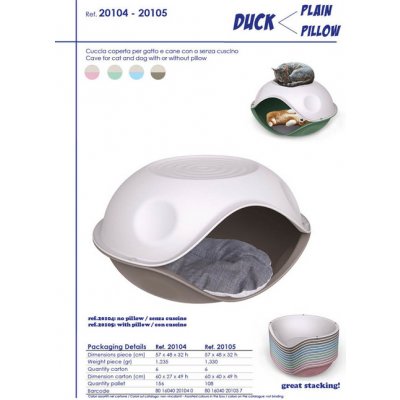 Georplast pelech Duck Plain – Zboží Mobilmania