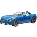 Bruder 3481 Roadster s řidičem modrý – Hledejceny.cz