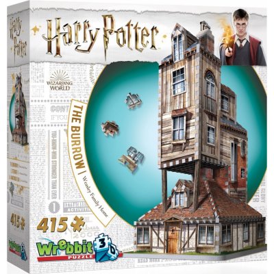 Wrebbit 3D puzzle Harry Potter Doupě 415 ks – Hledejceny.cz