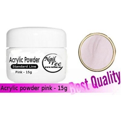 Nailtec profi akryl pudr růžový 15 g – Zboží Mobilmania