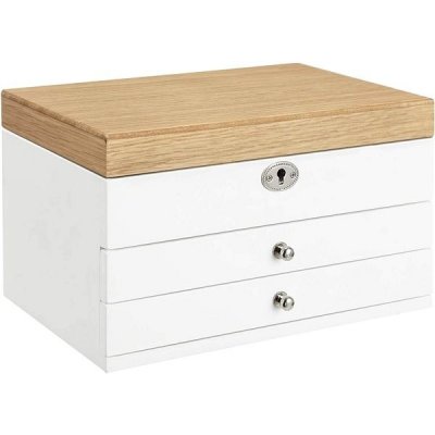 Houseland Lara bílo-hnědá – Zboží Dáma