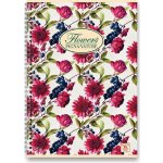 Pigna kroužkový blok A5 Nature,čtverečkovaný – Zboží Dáma