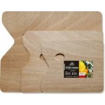 Dřevěná paleta obdélníková Phoenix - 30 x 40 cm – Zboží Dáma