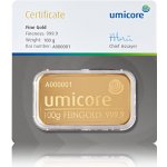 Umicore Zlatý slitek 100 g – Zboží Dáma