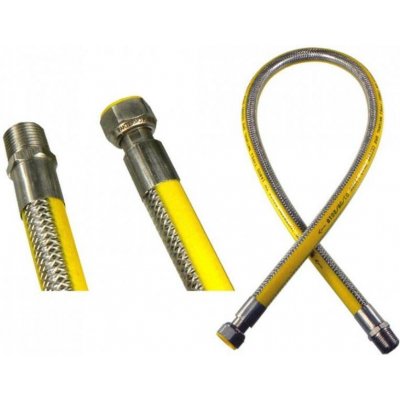 Novaservis Plynová připojovací hadice 1/2" MM-1m WG1000 – Zboží Dáma