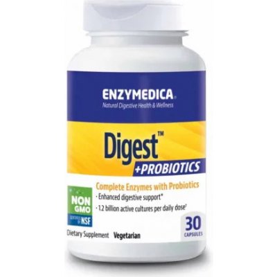 Enzymedica Digest s Probiotiky 30 kapslí