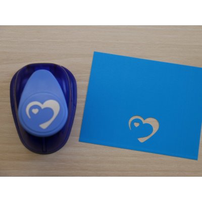 Ozdobná děrovačka 22 mm srdíčko II. – Zboží Mobilmania