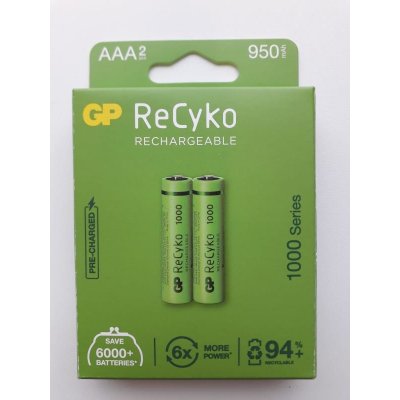 Baterie nabíjecí GP Batteries, AAA – Heureka.cz